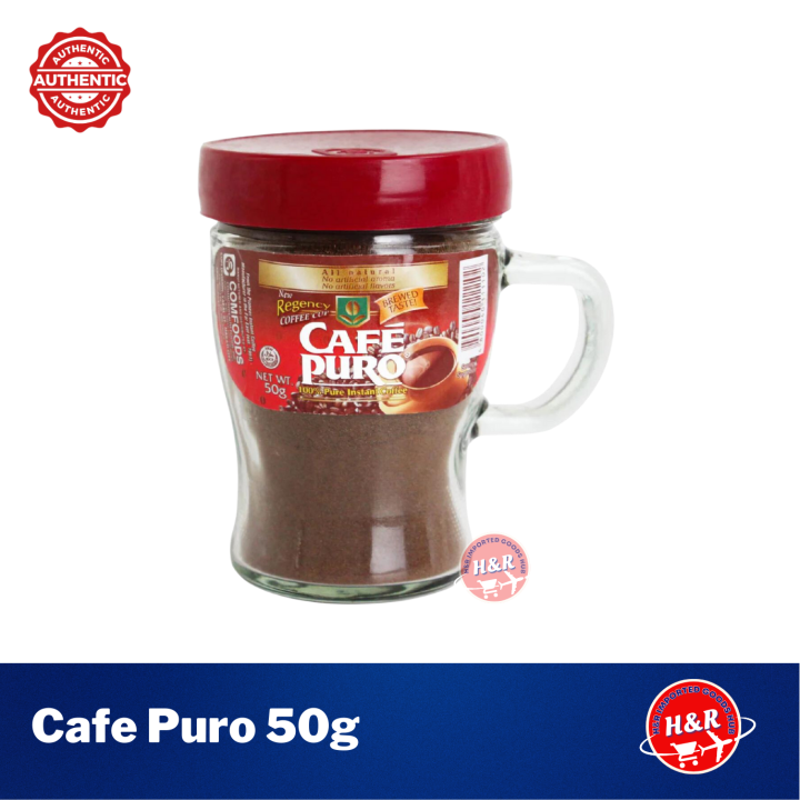 CAFE PURO Instant Coffee in Regency Cup 50g Lazada PH