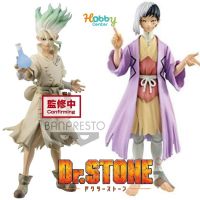 ?? โมเดล ดอกเตอร์สโตน ฟิกเกอร์ Model Dr. Stone Figure of Stone World Kingdom of Science Senku Ishigami​ 18 cm โมเดลแท้ JP ของเล่น ของสะสม ของขวัญ