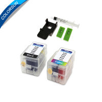 Colorsun Refill Kit For Canon 140 141 Ink Cartridge For Canon MG4110 MG4140 MG4210 MX371 MX391 MX434 MX451 M521 Smart Cartridge