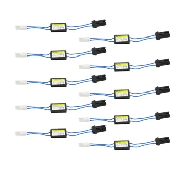 2pcs T10 Canbus Decoder Cable Universal 12V LED Load Resistance
