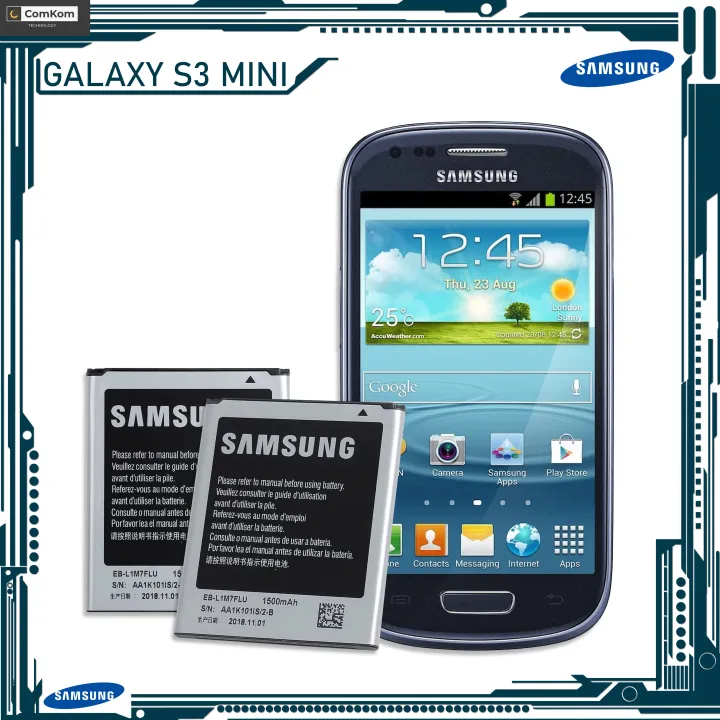 ongezond Eigenlijk Geloofsbelijdenis For Samsung Galaxy S3 Mini Battery Fit GT-i8190 | i8160 | i8190N | GT-i8200  | GT-S7562 Battery Model: EB-F1M7FLU (1500mAh) Original Capacity High  Quality Phone Battery | Lazada PH