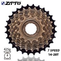 ล้อฟรีไวซ์จักรยาน ZTTO MTB MF-TZ500คาสเซ็ต7V/TZ21เฟืองเหล็กสูง7/8/9สปีดสำหรับ K7จักรยานภูเขาพับได้อุปกรณ์เสริม