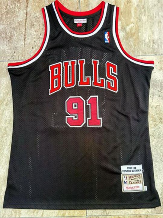 top-quality-hot-sale-mens-chicago-bulls-dennis-rodman-mitchell-ness-1997-98-black-swingman-jersey