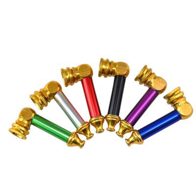 [COD] New Metal Pipe Small Straight Thin Mouth Gold Cross-border Wholesale