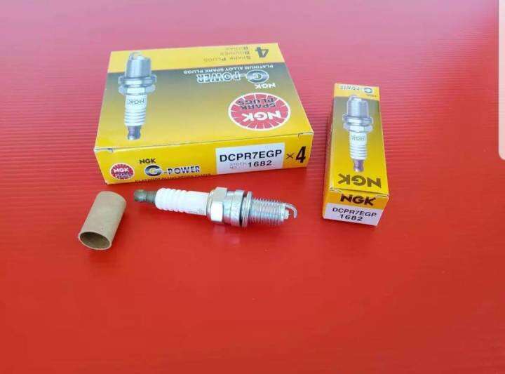 หัวเทียนบล๊อกเล็ก-ngk-12m-avanza-swift-no-1682-dcpr7egp-1ชุด-4-หัว-สินค้าดี-มีคุณภาพ