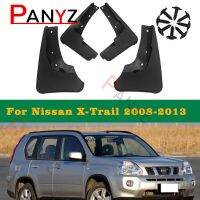 บังโคลนรถชุดแม่พิมพ์สำหรับ Nissan X-Trail T31 2008-2013 Xtrail แผ่นกันกระเซ็นบังโคลนบังโคลนกันแดด2009 2010 2011 2012