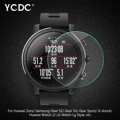23-46mm Smart Watch Tempered Glass Screen Protector For Garmin Samsung Casio Huami Tic Watch HD Ultra-thin Full Protective Film Picture Hangers Hooks