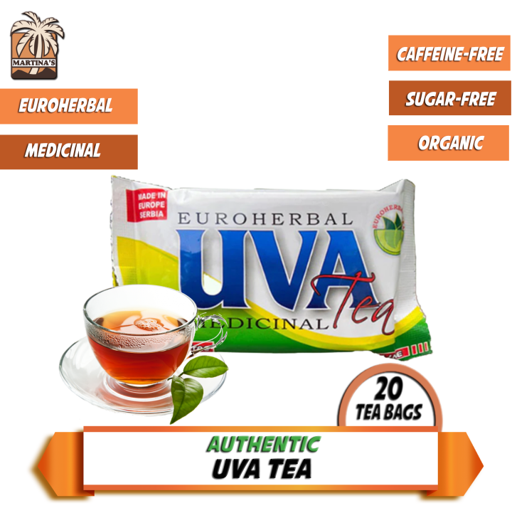 100 ORIGINAL Euroherbal UVA Tea / Martina's Authentic UVA Tea / Health