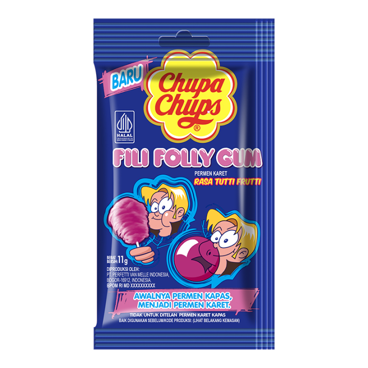 Chupa Chups Big Babol Filifolly Gum Permen Karet Tutti Frutti 11 G Lazada Indonesia