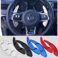 Shift Paddle For Volkswagen GLI GTE GTD R RLINE Scirocco POLO MK6 Golf7 MK7 MK7.5 Car Steering Wheel Aluminum Alloy DSG Stickers