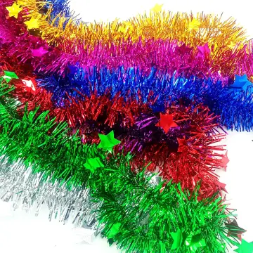 2m Feather Boa Christmas Decoration Bar Ribbon Garland Decorative Christmas  Tree Ornaments White Dark Green Cane Tinsel Party - AliExpress