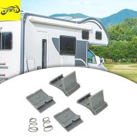 Homyl กันสาดแขนสไลด์จับชุดติดตั้งง่ายสำหรับเทรลเลอร์ RV Motorhome