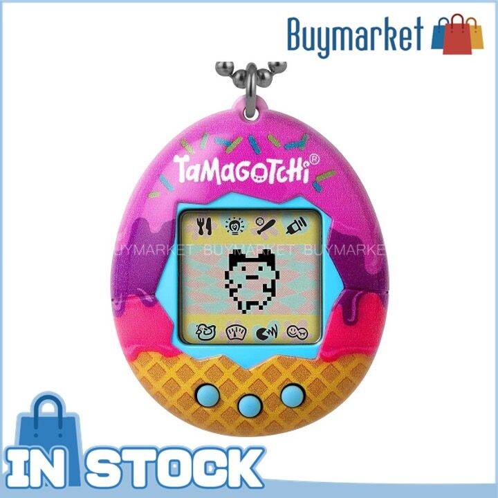 [ของแท้] Bandai Tamagotchi-สไตล์ไอศกรีม (ของเล่นไฟฟ้า) เวอร์ชั่นภาษา ...