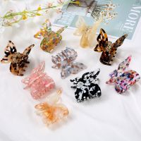 [HOT W] ใหม่ Acetate Hair Claw Sweet Fairy ผีเสื้อ Hairpin Gradient Tie-Dye สีเครื่องมือจัดแต่งทรงผม Barrettes สำหรับผู้หญิงคลิปผม