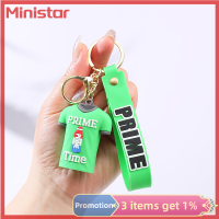 Ministar จี้กระเป๋ากุญแจสำหรับในรถยนต์จี้พวงกุญแจสุดสร้างสรรค์พวงกุญแจเครื่องดื่มสุดสร้างสรรค์