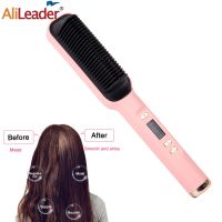 ☄☸☄ Cheap Hot Air Comb Straightening Hair Brush 2 In 1 Hot Comb Dryer Style Hot Air Brush Flat Iron Hair Straightener Brush