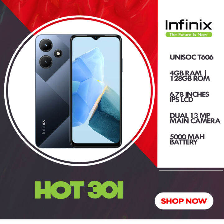 android phone on sale 1k Infinix Hot 30i Smart Phone (One Year Local