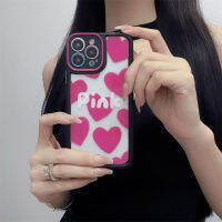 เคสมือถือแบบเต็มจอกุหลาบแดงรัก for แอปเปิล 1413promax 12 11 เคสศัพท์ วางต้านทานแขนป้องกัน