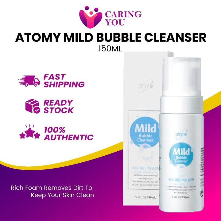 Atomy Eco Mild Bubble Cleanser Face Wash Moisture Pencuci Muka 洗脸 | Lazada