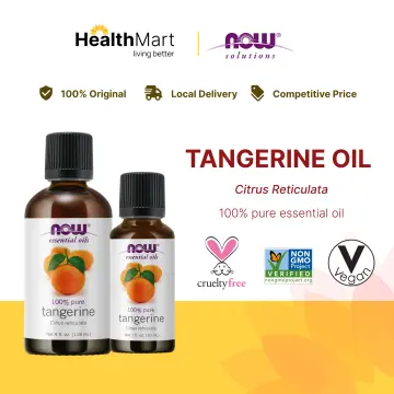 Now Foods - Essential Oils, Tangerine, 1 fl oz (30 ml) - 2 Packs