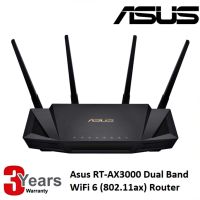 ASUS RT-AX3000 V2 Dual Band WiFi 6 (802.11ax) Router supporting MU-MIMO and OFDMA technology