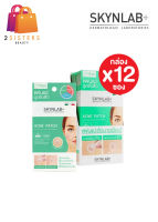 [กล่อง x12แผ่น] แผ่นแปะดูดสิว สกินแล็บ แอคเน่ แพทช์ SKYNLAB ACNE PATCH (10 PCS.)