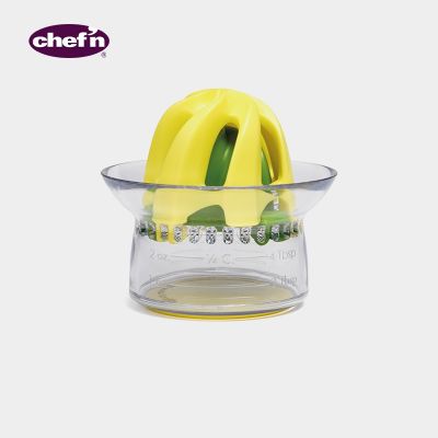 Chefn Jr. 2 In 1 Citrus Juicer with Measuring Cup for Fresh Fruit Juice, Smoothies, Cooking &amp; Baking 2 in 1 เครื่องคั้นน้ำผลไม้
