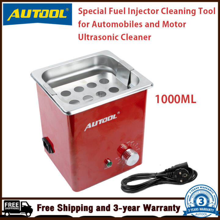 AUTOOL Automotive and Motorcycle Fuel Injector Cleaning Machine 1000ML