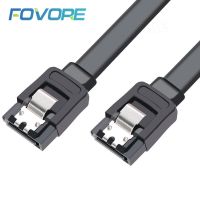 SATA 3.0 III 6Gb/s 40cm Hard Disk Drive Data Serial ATA Straight Cable SATA 3 Cable 26AWG for HDD SSD Cord line 7pin sata cable Wires  Leads Adapters