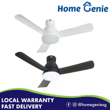 *Free Basic Installation!* KDK 48" Ceiling Fan With LED Light, DC Motor and LCD Wireless Remote Control U48FP