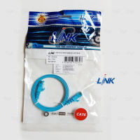 สายแลน สาย UTP LINK CAT6 FLAT PATCH CORD สายแบน ยาว 1M