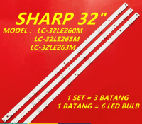 LC-32LE260M 3ชิ้น/เซ็ต/LC-32LE263M/LC-32LE265M SHARP 32 "ไฟเรืองแสงทีวี LED LC-32LE260 LC-32LE265 LC-32LE263ใหม่