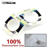 ✾ Mavllos 50m Ture 100 Fluorocarbon Fishing Line Sink Monofilament Fluorocarbon Line Carbon Fiber Leader Fishing Line Invisible