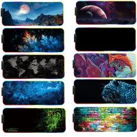 ► Extra Large Rgb Gaming Mouse Pad Large Mouse Pad Gamer Led Computer Mousepad Big Mouse Mat With Backlight Carpet For Keyboard D