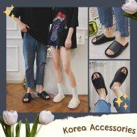 Korean? รองเท้าแตะลำลอง แฟชั่น unisex  4 สี พื้นยางนุ่มน้ำหนักเบา เบอร์ 36-45