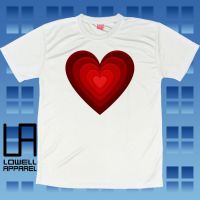 Heart Shape Happy ValentineS Day Love T-shirt - Unisex - Sublimation - Dri-fit