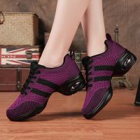 New Soft Outsole Breath Dance Shoes Women Sports Feature Dance Sneakers Jazz Hip Hop Shoes Woman Dancing Shoe Zapatos movefun 61