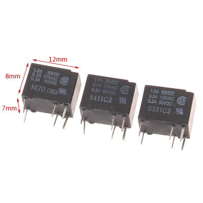 Signal Relay G5V-1-5VDC G5V-1-12VDC G5V-1-24VDC G5V-1 5VDC 12VDC 24VDC 6Pin SPDT Mini Signal Relay Electrical Circuitry Parts