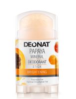 DEONAT Papaya Mineral Deodorant Stick - Brightening