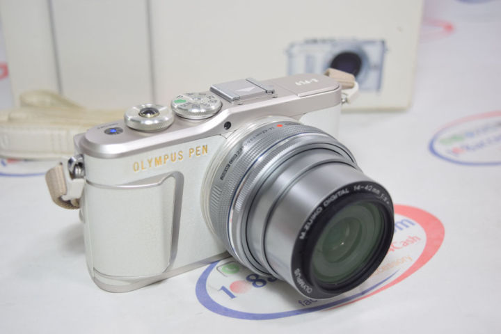 ขาย-กล้อง-olympus-pen-e-pl9-พร้อมเลนส์-14-42-สีเงิน-สภาพสวย-อุปกรณ์ครบกล่องแถมฟิวเตอร์