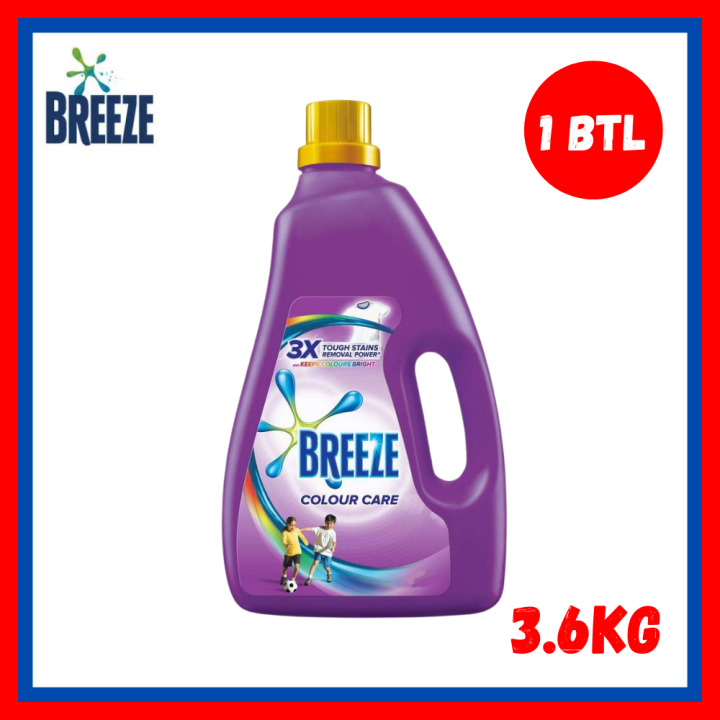 [ready Stock] Breeze Colour Care Liquid Detergent 3 6kg Lazada