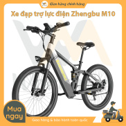 Xe đạp trợ lực điện Zhengbu M10 - TẶNG KHÓA DÂY 5 SỐ AN TOÀN + DẦU SÊN