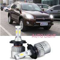 ไฟหน้าสีขาว6000K สำหรับโตโยต้า RAV4 2001 - 2005 (ไฟฉายคาดศีรษะ) S2 XI ไฟ S2หลอดไฟหน้า80W