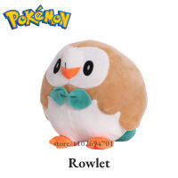 20-25 ซม.Pokemon Go Rowlet พ็อกเก็ตมอนสเตอร์ครอบครัวตุ๊กตา Plush Pikachu ตุ๊กตาสัตว์คอลเลกชัน Kawaii ของเล่นเด็กสำหรับเด็กผู้หญิง-WJJEE SHOP