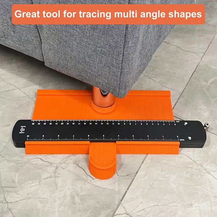 10-inch-measuring-ruler-super-gauge-shape-and-outline-tool-measuring-ruler-shape-duplicator-measuring-ruler-with-lock