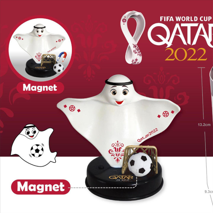 มิ่งขวัญตุ๊กตา-มีไฟ-world-cup-qatar-2022-laeeb-ของสะสม-ของขวัญวันเกิด-มิ่งขวัญสร้างสรรค์ฟุตบอลตุ๊กตา-ของที่ระลึก-บอลโลก