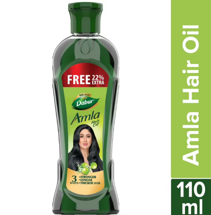 Dabur Amla Hair Oil (90ml + 20ml Free) Made in India 110ml | Lazada PH