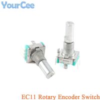 2pcs EC11 Rotary Encoder Switch Audio Digital Potentiometer with Handle Length 20 mm