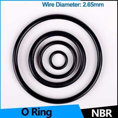 NBR Rubber O Sealing Ring Gasket Nitrile Washers for Car Auto Vehicle Repair Professional Plumbing  Air Gas Connections WD2.65 Gas Stove Parts Accesso