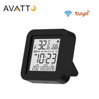 ♙ AVATTO Tuya WiFi IR Remote Control with Temperature Humidity Display Smart Universal Infrared For AC TV DVD Alexa Google Home
